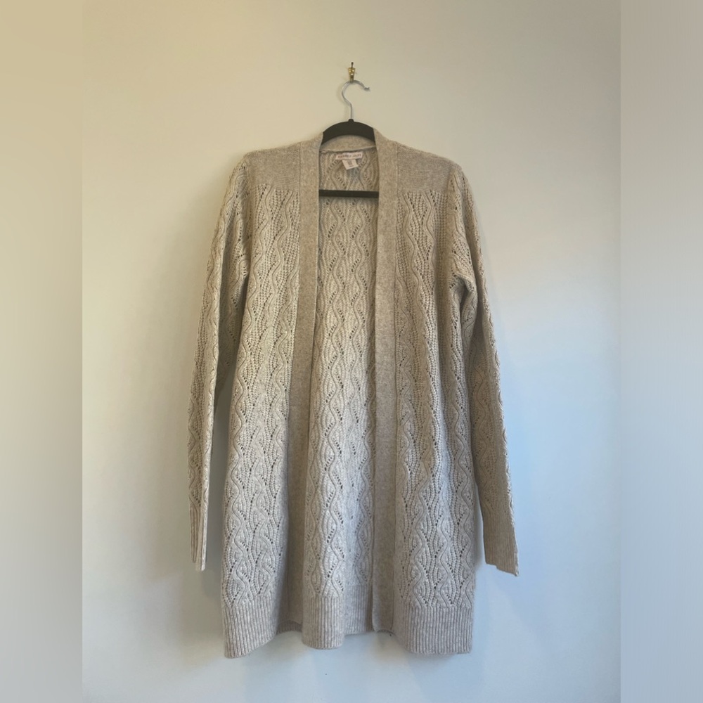 Beige Cardigan size M- Sincerely Jules